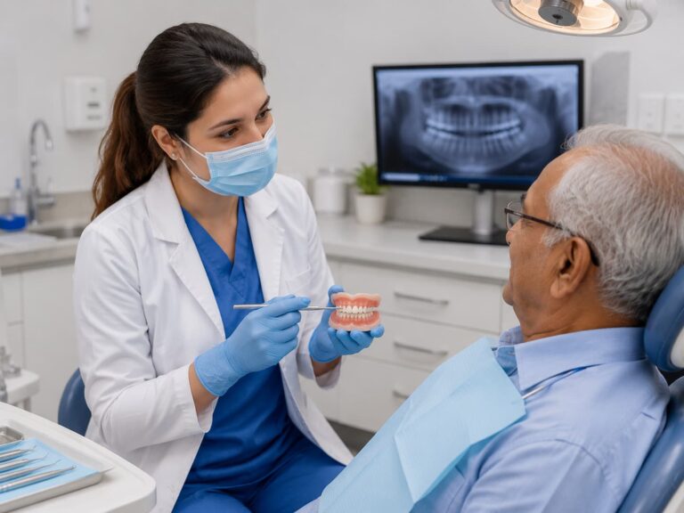 Custom full and partial dentures at Forever Orthocare Nagpur