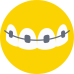ceramic braces icon